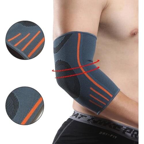 Elbow Support Compression Sleeve Sports Safety Strain Belt Relief Arthritis Pain Elbow Outdoor Breathable Workouts Arm Protector