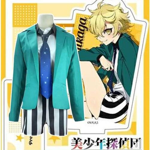 Anime Pretty Boy Detective Club Bishounen Tanteidan Soutouin Manabu Yubiwa Sousaku Cosplay Costume