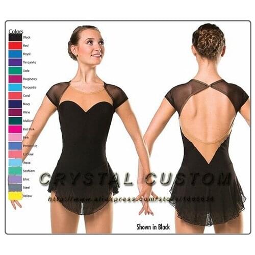 Hot Sales Figure Skating Dresses For Girls Fashion New Brand Ice Figure Skating Dresses Competition Kids DR3470