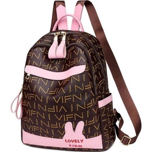 Fashion Backpack Shoulder Bag Back Backpack Academy Bagpack Backpack Women Womens Backpack Girl Schoolbag Rucksack