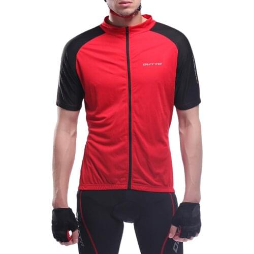 Outto mens short sleeve cycling jersey summer cycling jersey men quick dry bike shirt
