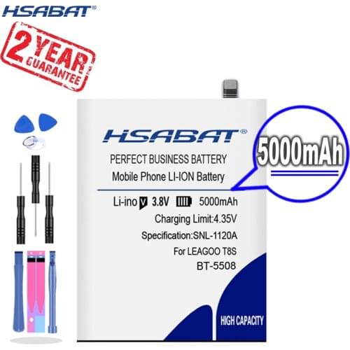 New Arrival [ HSABAT ] 4550mAh BT-5508 Replacement Battery for Leagoo T8S