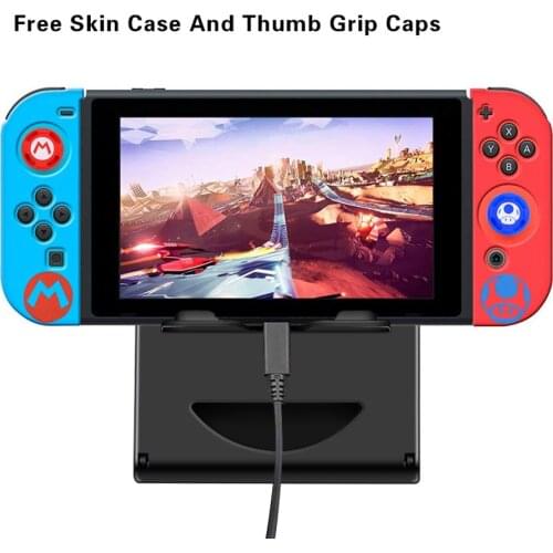 Adjustable Foldable ABS Compact Bracket Play stand Stand Holder for Nintendo Nintend Switch Console Controller