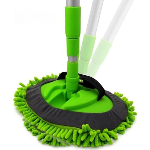 GY Car Wash Mop Special Car Brush Soft Fur Long Handle Telescopic Non-Cotton Does Not Hurt Car Cleaning Tools