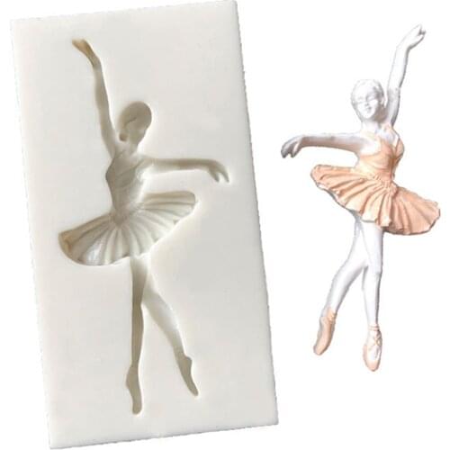 Silicone Mold For Jewelry Ballerina Girl Dancer Resin Silicone Mould Handmade Resin Epoxy Resin Molds