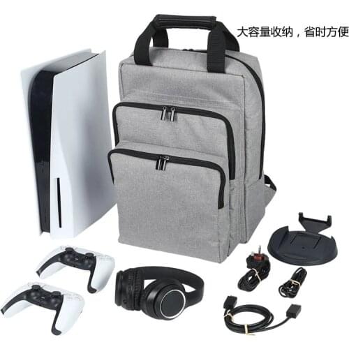 Protective Storage Bag For PS5 Console Shoulder Bag For Playstation 5 PS5 Game Travel Backpack