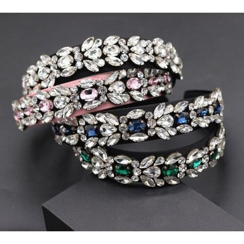 Fashion wild exaggerated personality headband fashion geometric flower headband temperament dance personality headband 739