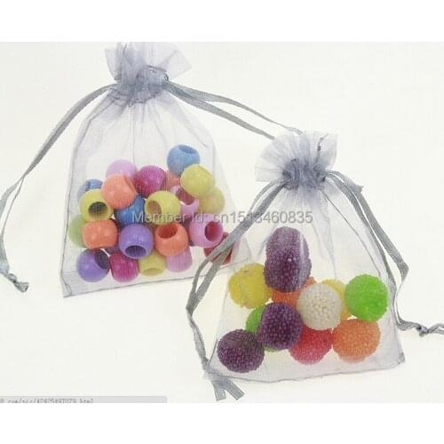 100pcs/lot high quality organza gift bag&pouch, for wedding gift,accessories packaging,Various colors,size customized,wholesale