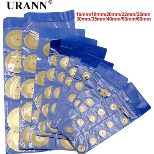 12pcs/lot Dremel Accessories Diamond Grinding Wheel Saw Circular Cutting Disc Dremel Rotary Tool Diamond Discs