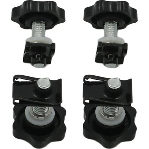 4 PCS Theft Deterrent Saddlebag Locks Mounting Bolt Screw for Harley Touring 1994-2013 Road King / Street Glide / Electra Glide