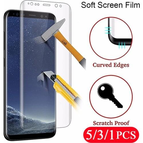 5/3/1Pcs for samsung galaxy note 8 9 10 lite plus pro 20 Ultra tempered glass protective film phone screen protector smartphone