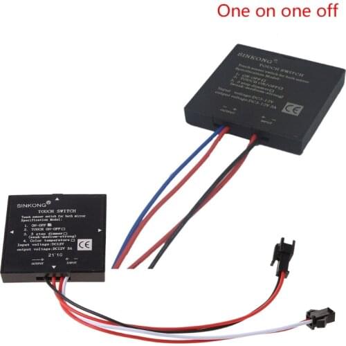 B2RA 5-12V Bathroom Mirror Switch Touch Switch Sensor for Led Light Mirror Headlight Interior Decoration Supplies