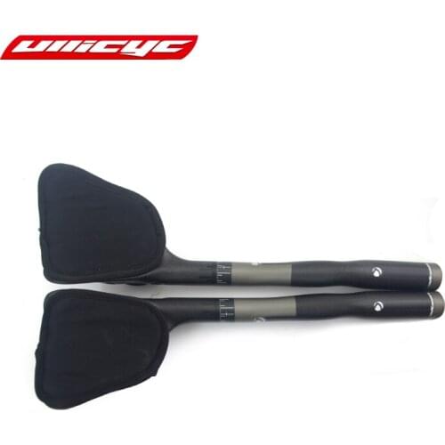 Brand Ullicyc matt road bike trial triathlon full carbon fibre bicycle extended TT style rest handlebars lightest Free ship