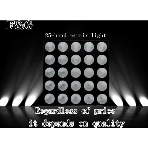 COB Wash audience light 25 eyes flood light 25 * 10W Led matrix blind light Dmx stage concert stage lighting