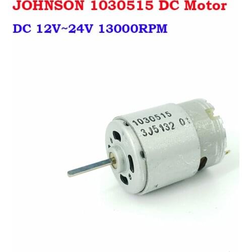 JOHNSON RS-380 Micro 380 DC Motor 12V~24V 13000RPM High Speed Large Torque for Electric Drill Garden Tools Toy Model