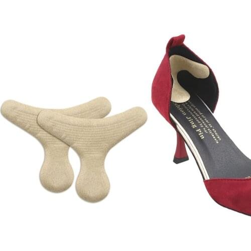Gel Heel Sticker Shoes Inserts Pads High Heel Sandals Half Size Pad High Heel Insoles For Women Shoes Accessories