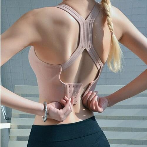 Cross Sports Bra Vest Seamless Gym Fitness Sport Suit Tracksuit Gym Clothing Sportswear Solid ColorWorkout Clothes for Women