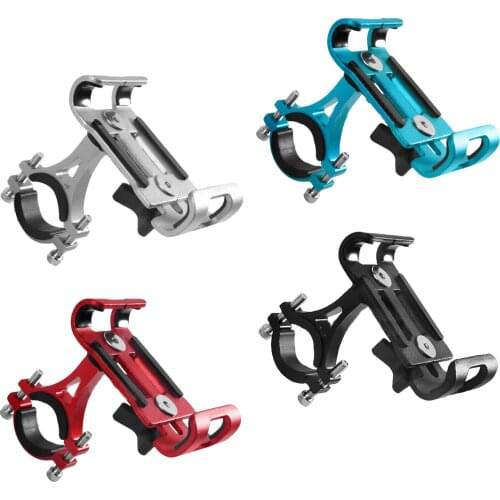 MTB Bicycle Handlebar Smartphones Phone Holder Mount 360 Degree Adjustable