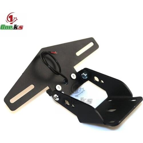 Motorcycle Tail Mount License Plate Bracket Rear Bracket Accessories For KTM RC390 & DUKE390 2017 2018 2019