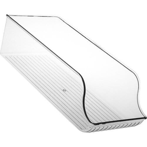 Refrigerator Organizer Bin Pantry Organizers Clear Stackable Storage Bin for Freezers Countertops and Cabinets