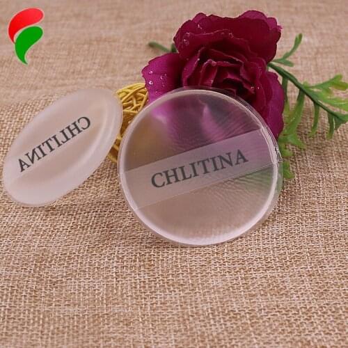 Transparent Silicone AirCushionPowder Puff Doesn't Absorb Powder Cosmetic Large Smooth Womens Makeup Tools Washing and Rec