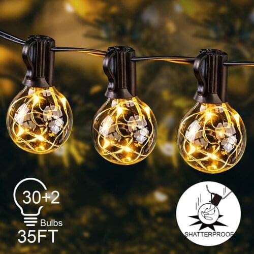 Solar Powered LED Outdoor Waterproof String Lights Outdoor Garden Yard Lamp Light String B99