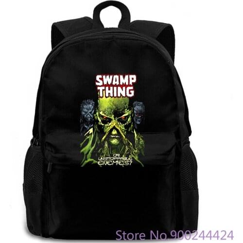Swamp Thing V2 Movie BLACK ALL SIZES S-3XL Ray Wise, Louis Jourdan Summer Fashion backpack