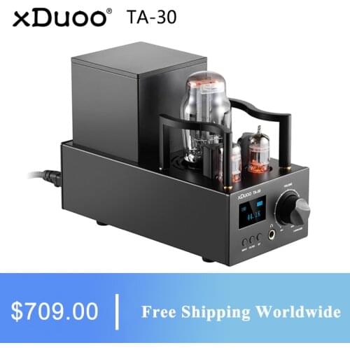 XDUOO TA-30 ES9038Q2M HD Bluetooth High Performance DSD512 DAC Tube Headphone Amplifier