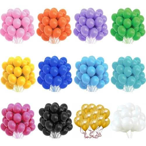 FENGRISE 10/20pcs Gold Black Pink Latex Balloons Birthday Party Decorations Adult Wedding Decor Helium Globos Baby Shower Ballon