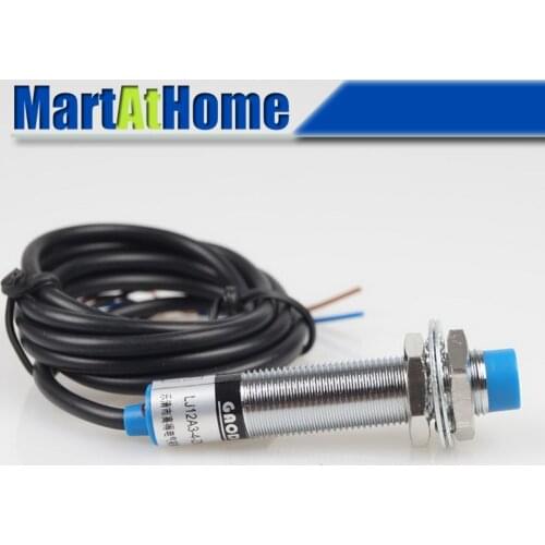 50pcs/lot Inductive Proximity Sensor Switch LJ12A3-4-Z/BX NPN NO DC6-36V 200Hz Detection Distance 4mm Non-embedded #BV143 @SD