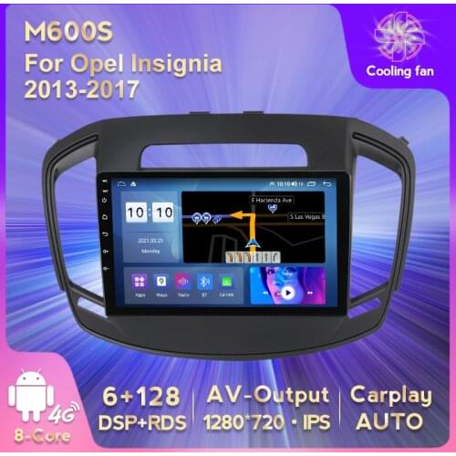 IPS HD 1280*720 Android 11 Car GPS Navigation DVD Multimedia Player for Opel Insignia 2013 - 2017 BT Stereo Player Carplay AUTO