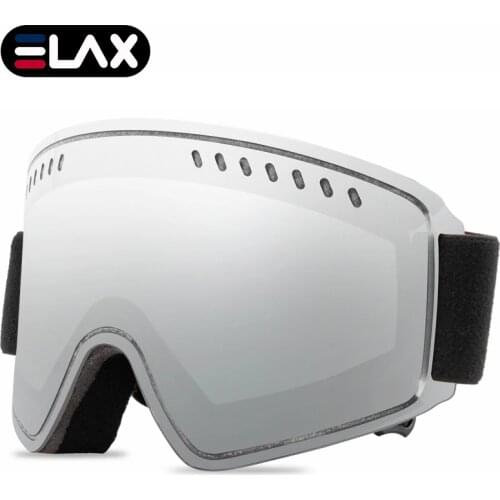 ELAX BRAND NEW Double Layers Anti-fog Ski Goggles Snow Snowboard Glasses Snowmobile Outdoor Eyewear Sport Ski Googles