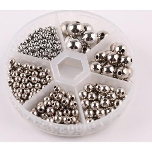 CCB loose beads plating acrylic beads handmade jewelry accessories