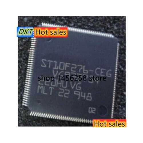 1PCS in stock can pay ST10F276 ST10F276-CEG 20X20X1.4MM QFP144
