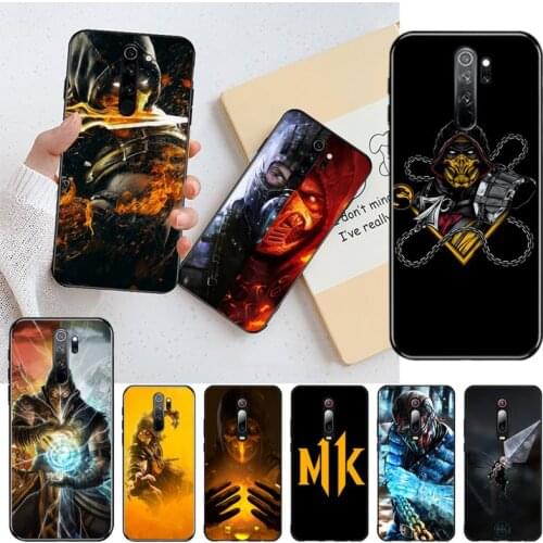 Hot Mortal Kombat Phone Case for Redmi Note 8 8A 8T 7 6 6A 5 5A 4 4X 4A Go Pro