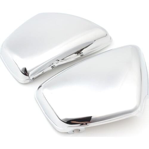 Chrome Battery Side Fairing Cover For Yamaha XV 700 750 1000 1100 Virago Motorcycle Protection Guard Cover Accessories