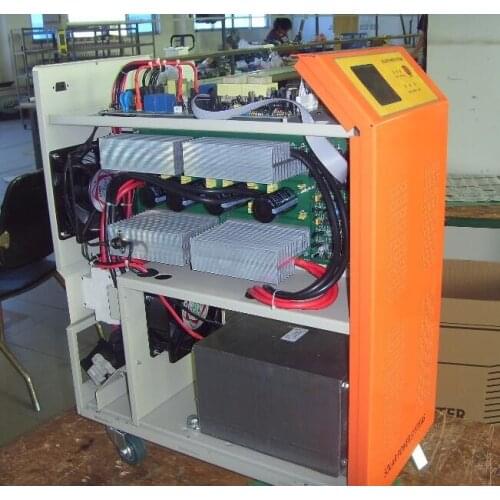 220v dc to ac power inverters pure sine wave 6000w inverter with solar charger 48 volt inverter