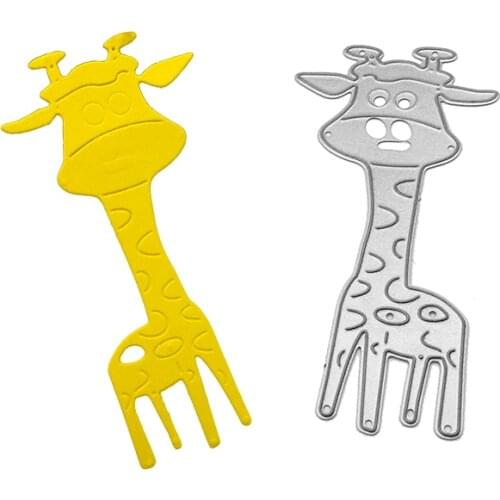 Julyarts Giraffe New Cutting Dies For 2021 Scrapbook Album Craft Stencil for Scrapbooking DIY Paper Card Making Album Decorative