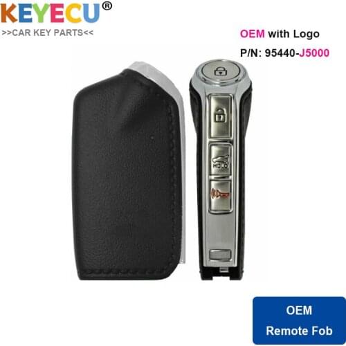 KEYECU P/N : 95440-J5000 OEM Genuine Original Proximity Smart Key Keyless Fob for Kia Stinger 2018 2019 2020 FCC :TQ8-FOB-4F15