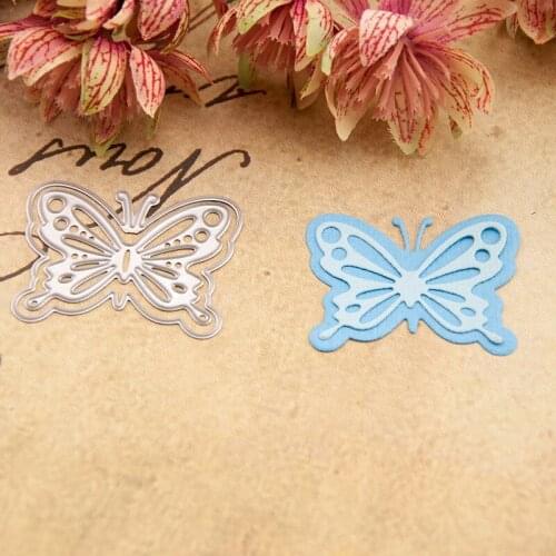 Metal Cutting Dies Butterfly Craft Dies For Scrapbooking Greeting Cards Making Photo Album Embossing Paper Cards