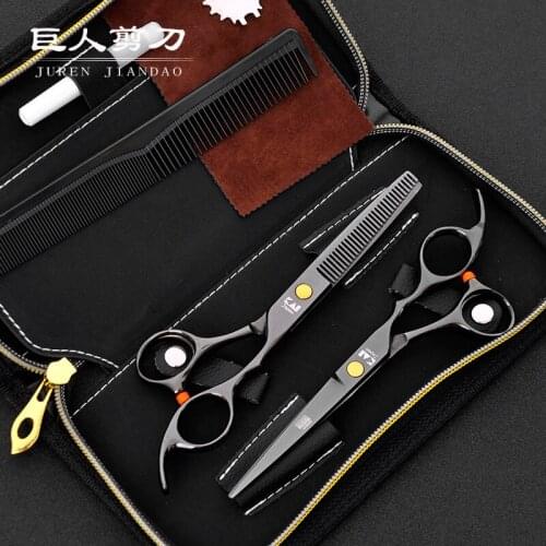 "6 Inches Beauty Salon Cutting Tools Barber Shop Hairdressing Scissors Styling Tools Professional Hairdressing Scissors Se Teeth