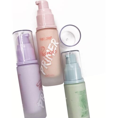 Febble brand primer color corrector face makeup base moisturizing brightening Refreshing Cream Texture face primer 30ml FS219