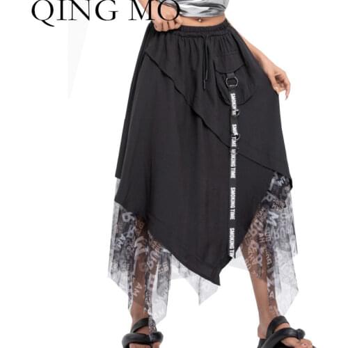 Женские юбки QING MO China At AliExpress