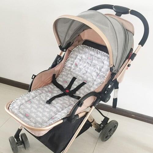 Baby Stroller Pad Cotton Cartoon Infant Baby Stroller Accessories Pad Newborn Diapers Cushion Car Pad Prams Baby Trolley Mat