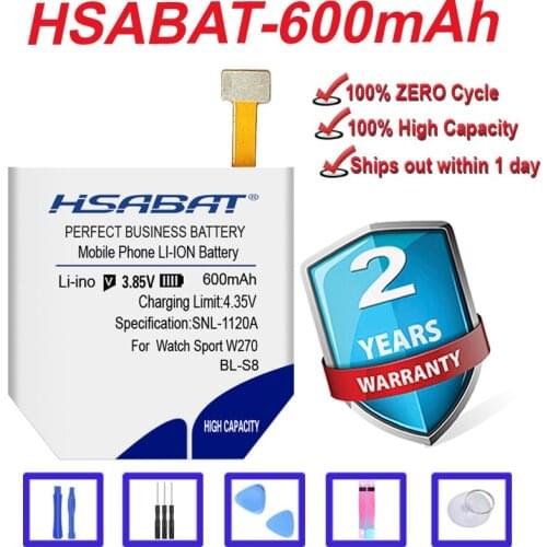 Top Brand 100% New 350mAh BL-S8 Battery for LG W270 in stock