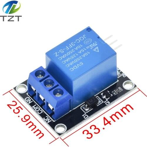 TZT KY-019 5V One 1 Channel Relay Module Board Shield For PIC AVR DSP ARM for Arduino Relay