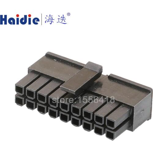 2sets 18pin auto wiring harness plug cable electric plug connector 43025-1800