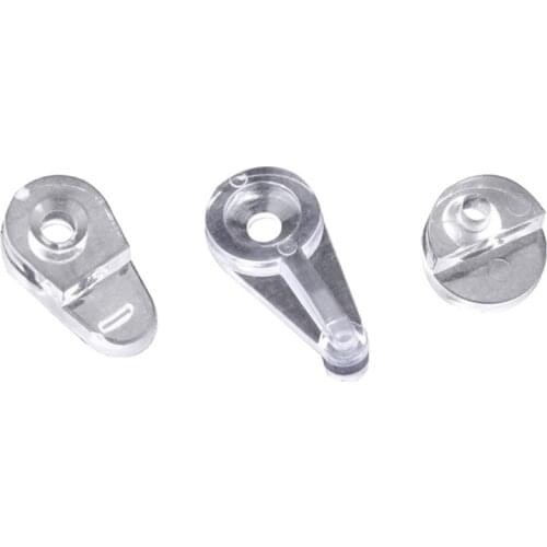 50Pcs Bathroom Mirror Fixed Accessories Advertising Plate Glass Clamp Fixed Clip