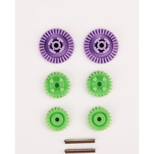 6Pcs(1Set) 3:1 Ratio Gear Set 10019 Upgrade Parts for Ailemao Mini 4WD Car Model