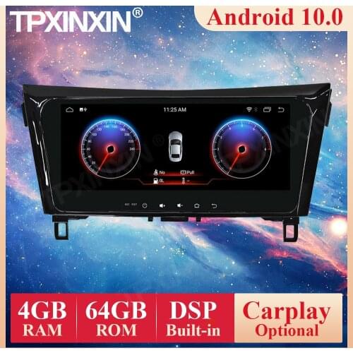Android 10.0 PX6 Car Radio For Nissan Qashqai 2013 - 2017 Multimedia Video Recorder DVD Player Navigation HeadUnit GPS Auto 2din